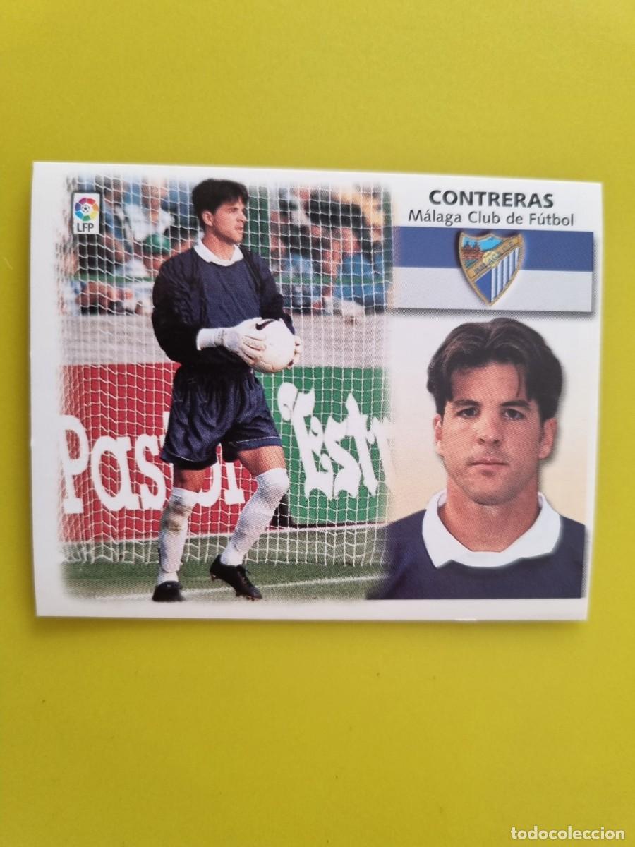 Cromos de f&uacute;tbol: LIGA ESTE 99 00 1999 2000 NUNCA PEGADO SIN PEGAR FICHAJE 13 CONTRERAS MALAGA CF AR1026