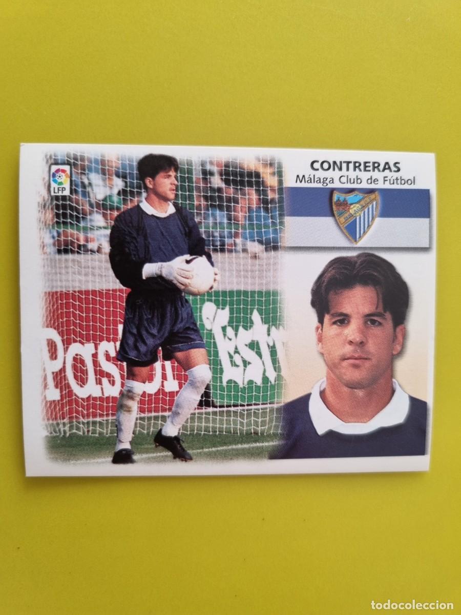 Cromos de f&uacute;tbol: LIGA ESTE 99 00 1999 2000 NUNCA PEGADO SIN PEGAR FICHAJE 13 CONTRERAS MALAGA CF AR1026