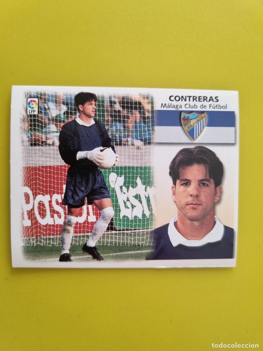 Cromos de f&uacute;tbol: LIGA ESTE 99 00 1999 2000 NUNCA PEGADO SIN PEGAR FICHAJE 13 CONTRERAS MALAGA CF AR1026