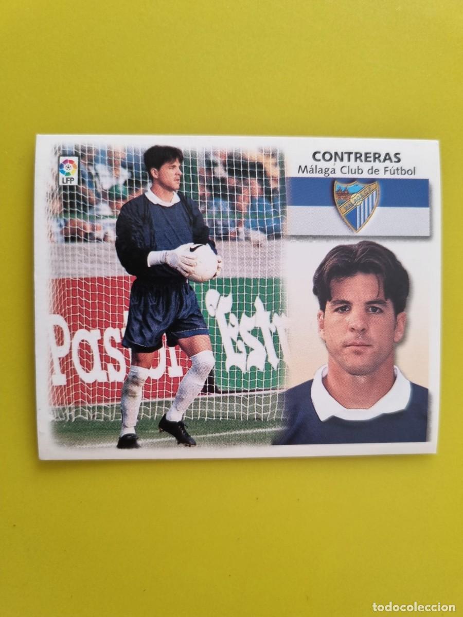 Cromos de f&uacute;tbol: LIGA ESTE 99 00 1999 2000 NUNCA PEGADO SIN PEGAR FICHAJE 13 CONTRERAS MALAGA CF AR1026