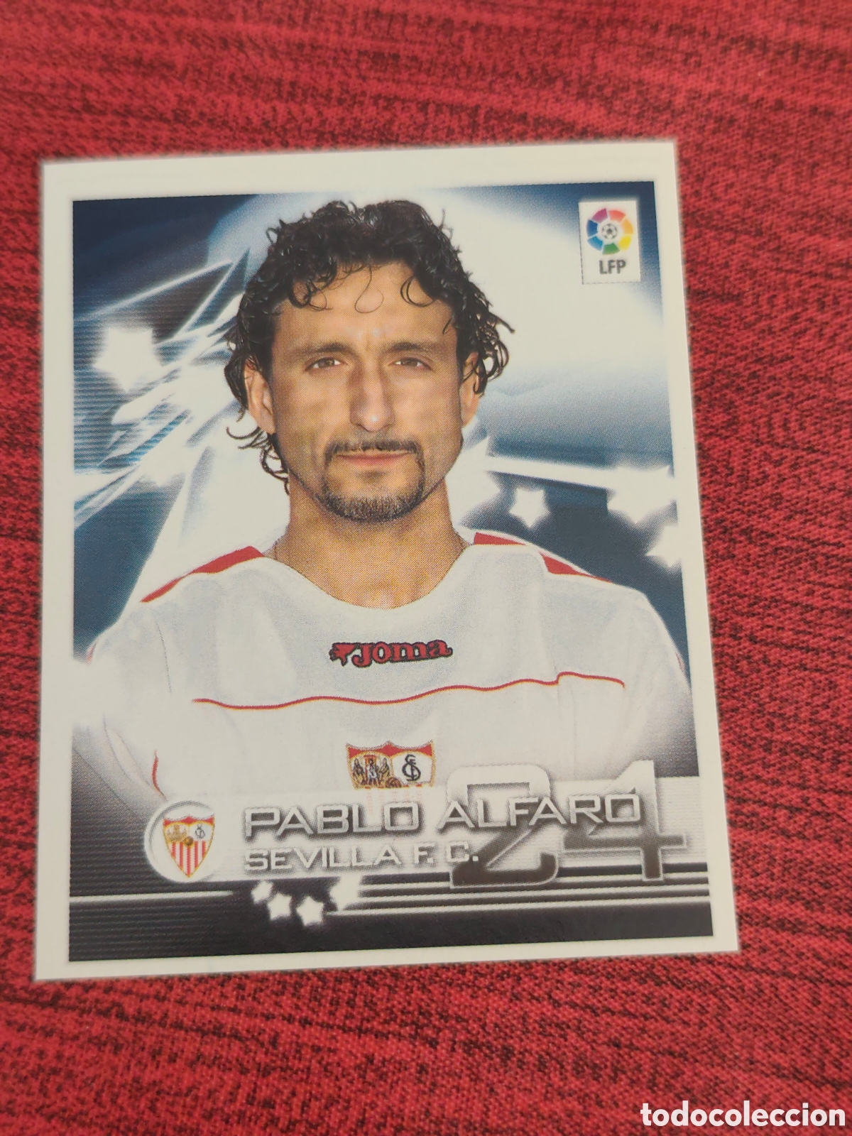 Cromos de f&uacute;tbol: 306 PABLO ALFARO SEVILLA SUPERLIGA DE ESTRELLAS 2002 2003