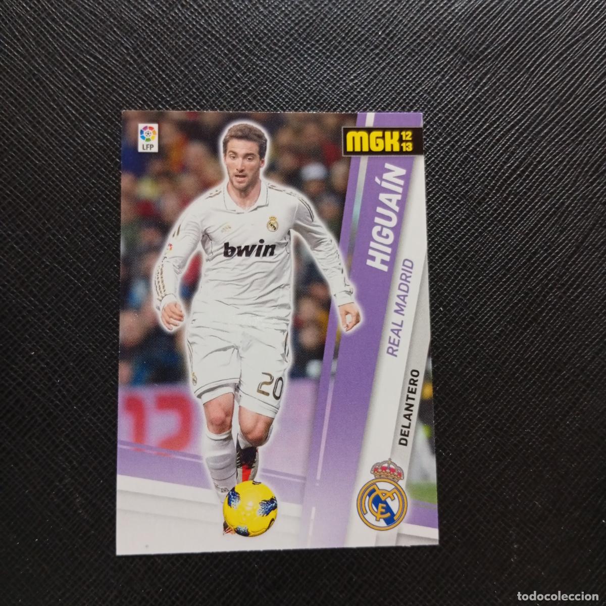 Cromos de f&uacute;tbol: 196 HIGUAIN REAL MADRID MEGACRACKS 2012 2013 CROMO 12 13 FUTBOL LIGA - A201 PG59