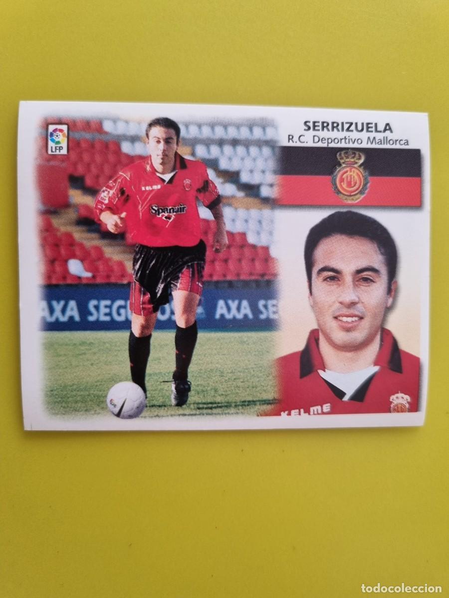 Cromos de f&uacute;tbol: LIGA ESTE 99 00 1999 2000 NUNCA PEGADO SIN PEGAR COLOCA SERRIZUELA RCD MALLORCA AR1026