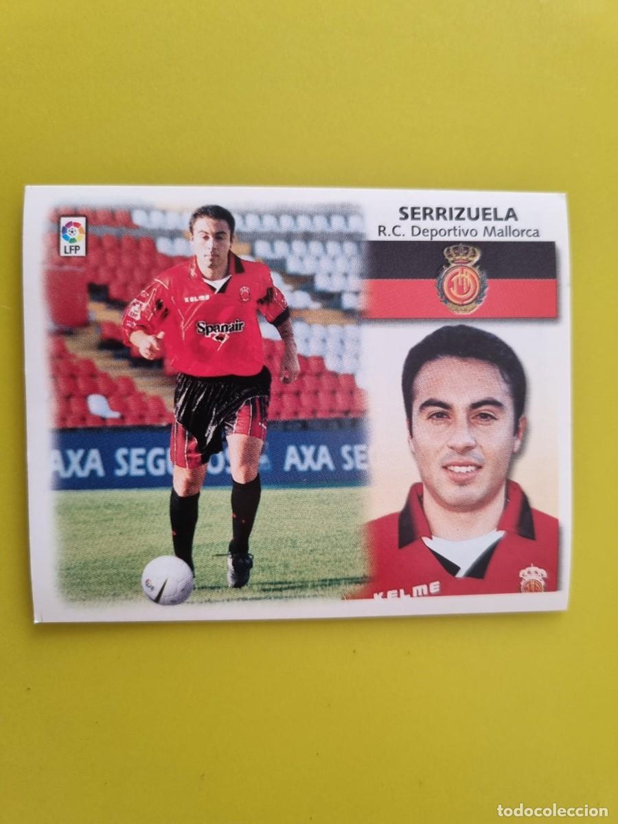 Cromos de f&uacute;tbol: LIGA ESTE 99 00 1999 2000 NUNCA PEGADO SIN PEGAR COLOCA SERRIZUELA RCD MALLORCA AR1026