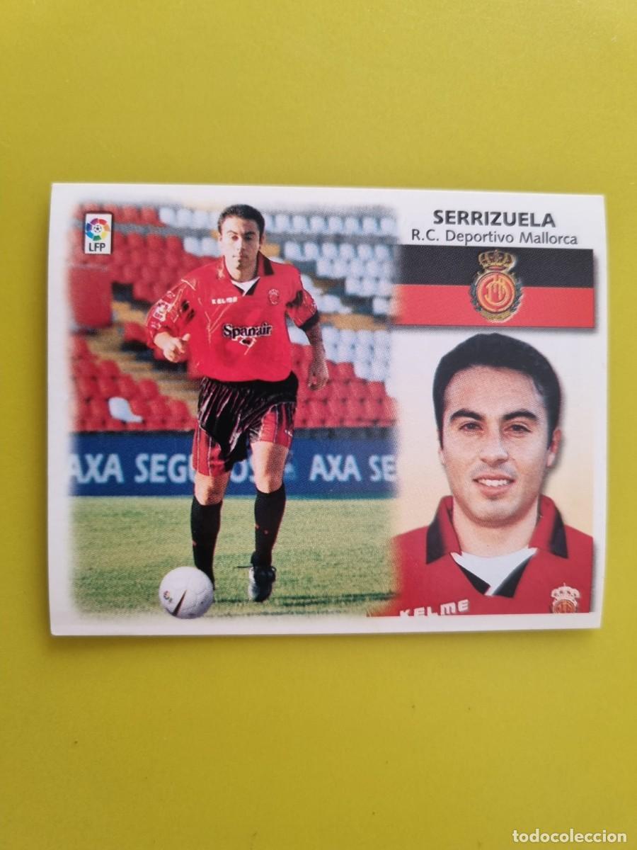 Cromos de f&uacute;tbol: LIGA ESTE 99 00 1999 2000 NUNCA PEGADO SIN PEGAR COLOCA SERRIZUELA RCD MALLORCA AR1026