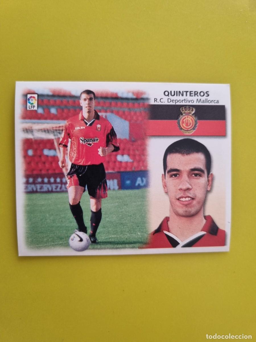Cromos de f&uacute;tbol: LIGA ESTE 99 00 1999 2000 NUNCA PEGADO SIN PEGAR COLOCA QUINTEROS RCD MALLORCA AR1026