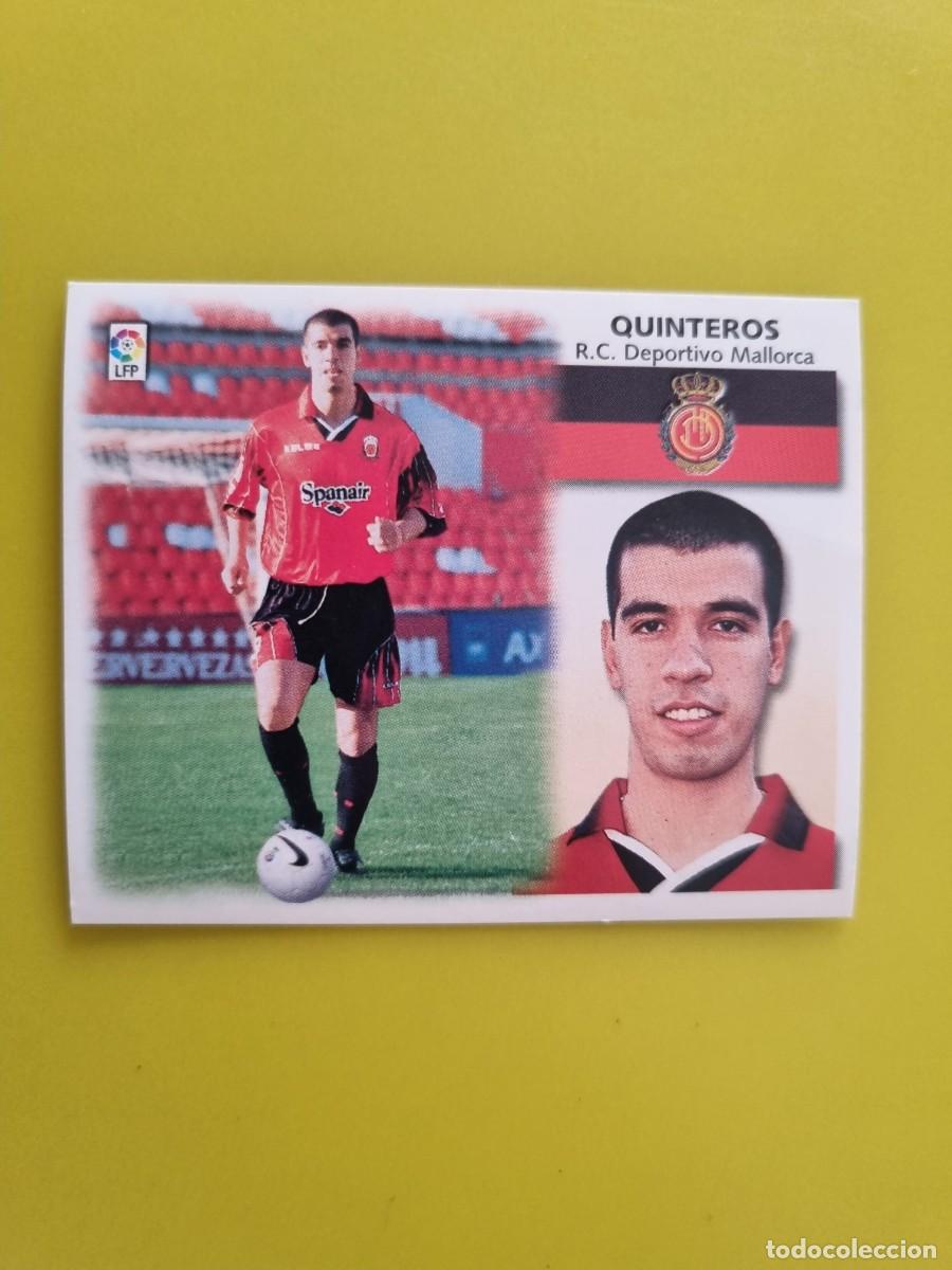 Cromos de f&uacute;tbol: LIGA ESTE 99 00 1999 2000 NUNCA PEGADO SIN PEGAR COLOCA QUINTEROS RCD MALLORCA AR1026