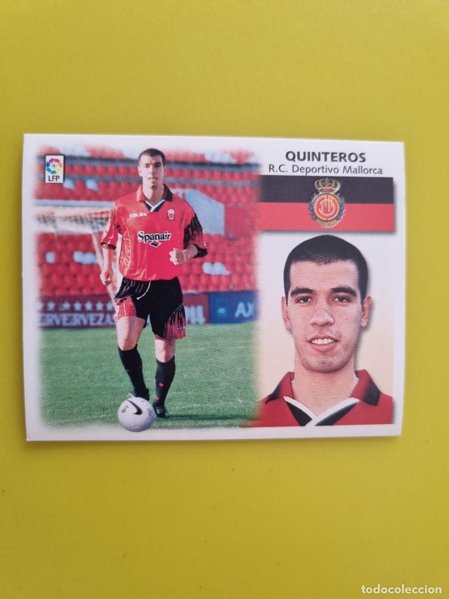 Cromos de f&uacute;tbol: LIGA ESTE 99 00 1999 2000 NUNCA PEGADO SIN PEGAR COLOCA QUINTEROS RCD MALLORCA AR1026