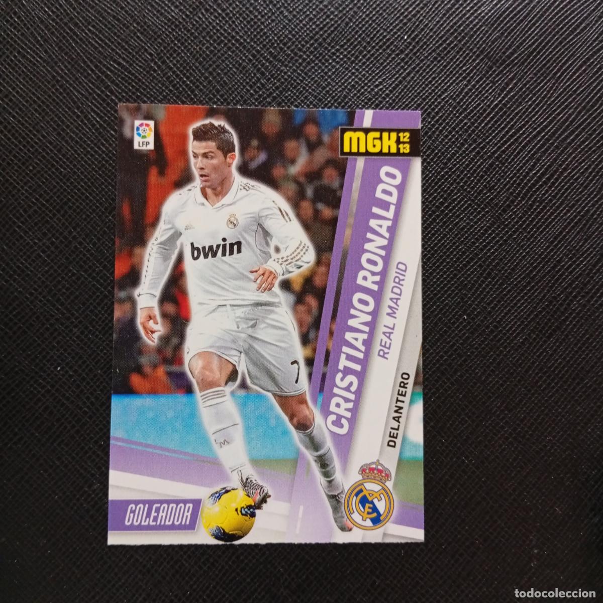 Cromos de f&uacute;tbol: 197 CRISTIANO RONALDO REAL MADRID MEGACRACKS 2012 2013 CROMO 12 13 FUTBOL LIGA - A201 PG60