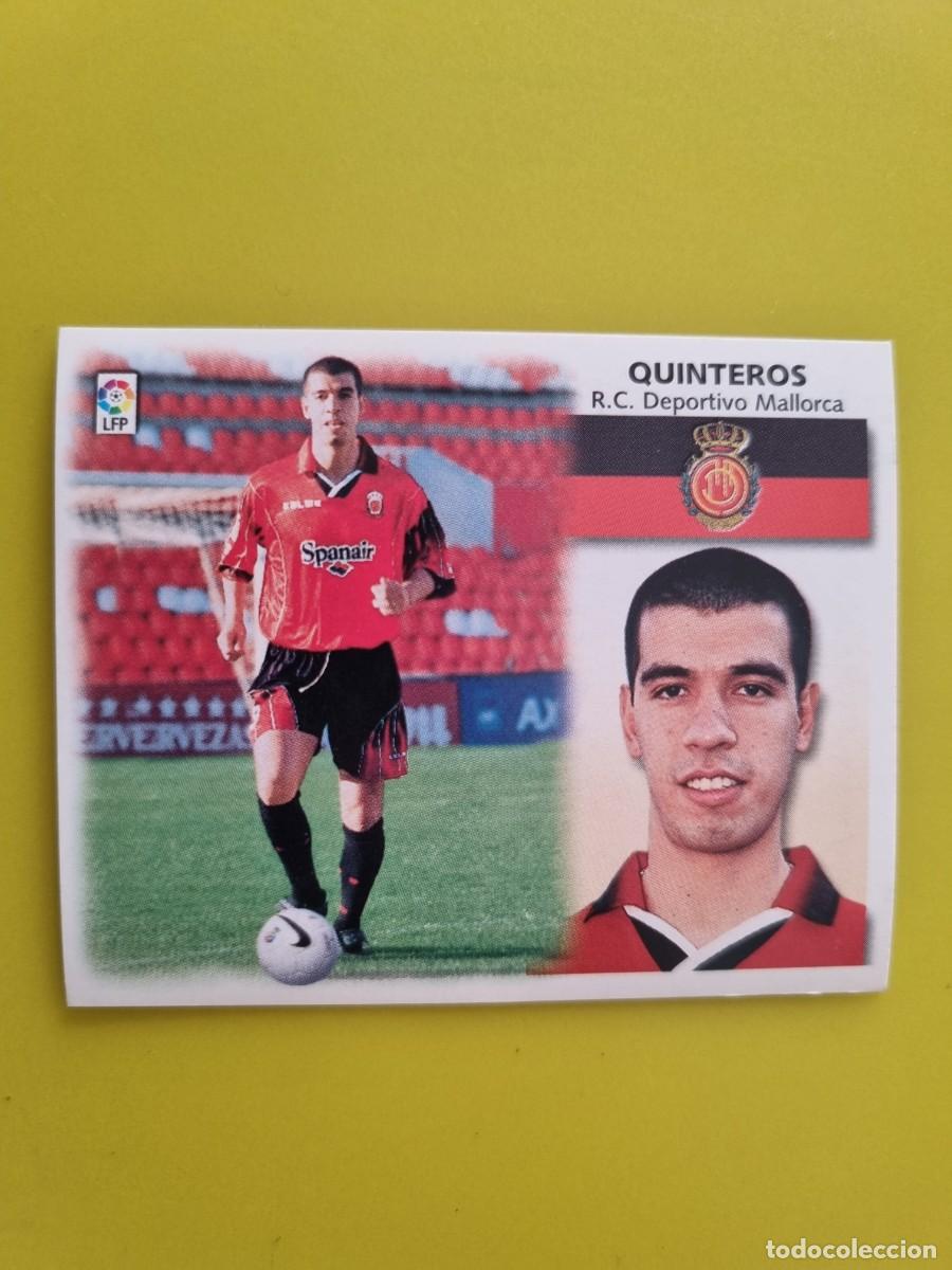 Cromos de f&uacute;tbol: LIGA ESTE 99 00 1999 2000 NUNCA PEGADO SIN PEGAR COLOCA QUINTEROS RCD MALLORCA AR1026