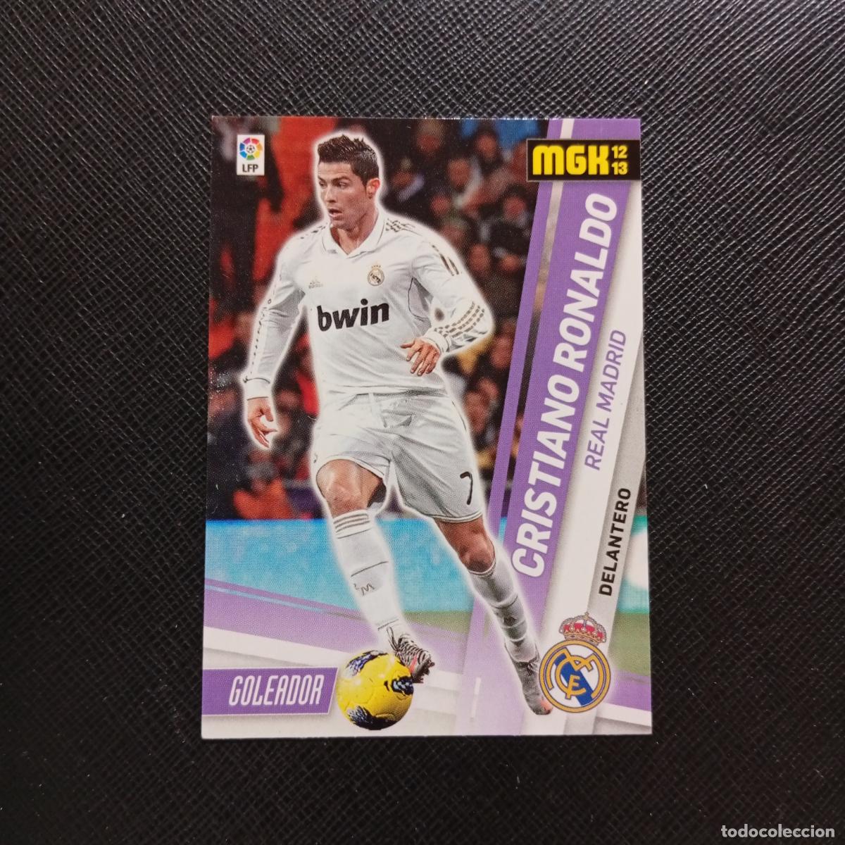Cromos de f&uacute;tbol: 197 CRISTIANO RONALDO REAL MADRID MEGACRACKS 2012 2013 CROMO 12 13 FUTBOL LIGA - A201 PG60 B