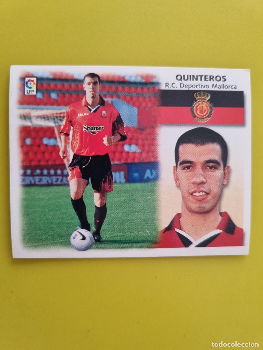 Cromos de f&uacute;tbol: LIGA ESTE 99 00 1999 2000 NUNCA PEGADO SIN PEGAR COLOCA QUINTEROS RCD MALLORCA AR1026