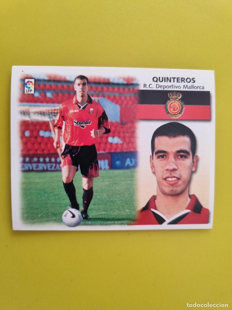 Cromos de f&uacute;tbol: LIGA ESTE 99 00 1999 2000 NUNCA PEGADO SIN PEGAR COLOCA QUINTEROS RCD MALLORCA AR1026