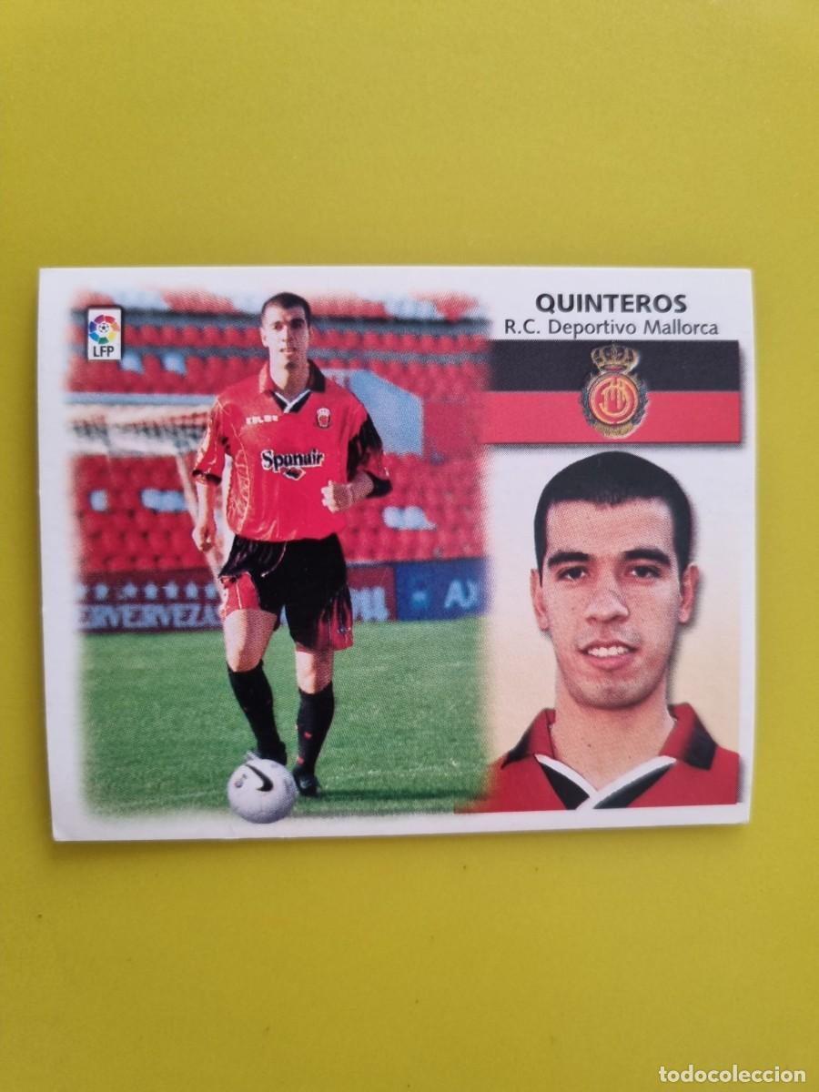 Cromos de f&uacute;tbol: LIGA ESTE 99 00 1999 2000 NUNCA PEGADO SIN PEGAR COLOCA QUINTEROS RCD MALLORCA AR1026