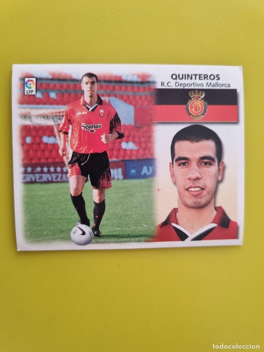 Cromos de f&uacute;tbol: LIGA ESTE 99 00 1999 2000 NUNCA PEGADO SIN PEGAR COLOCA QUINTEROS RCD MALLORCA AR1026