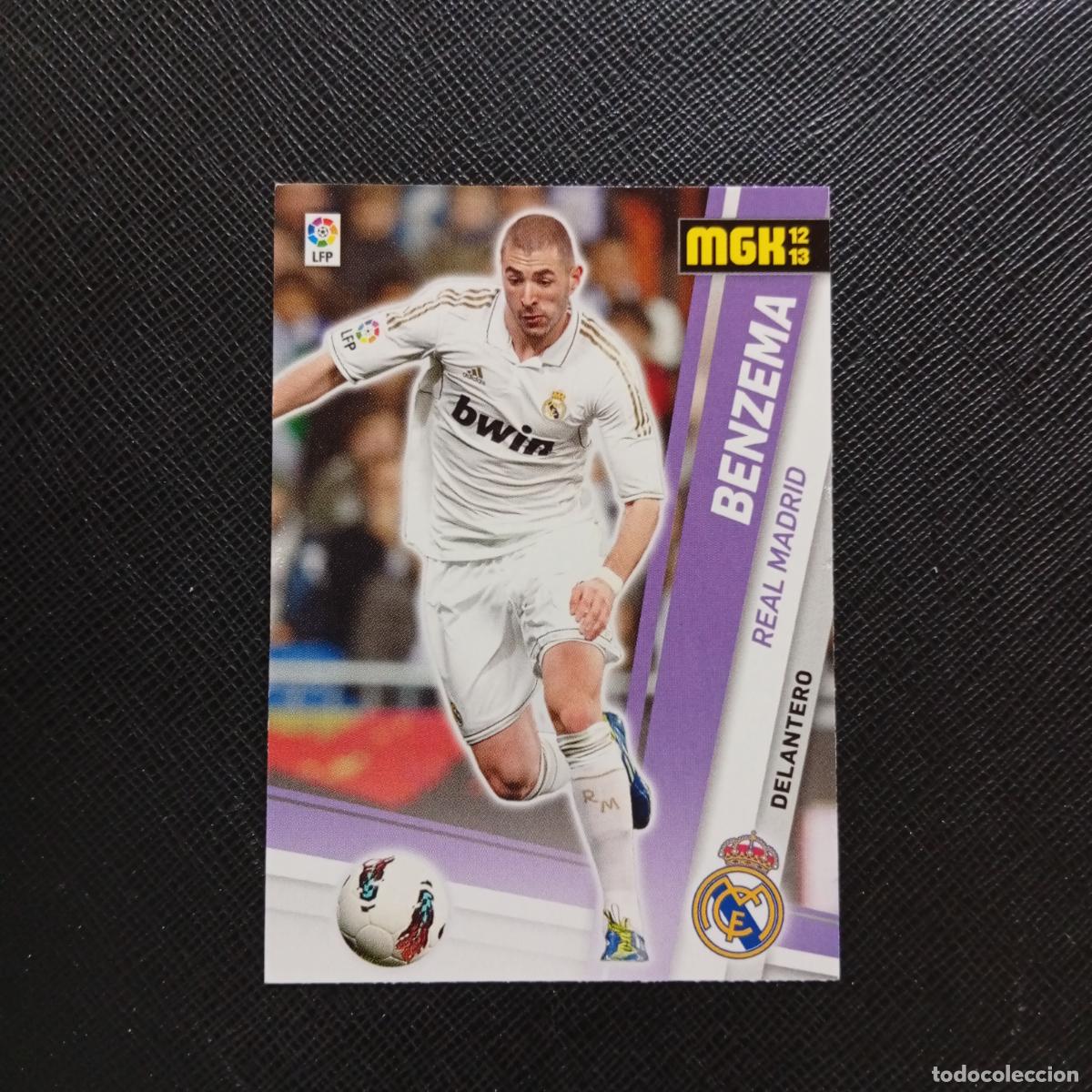 Cromos de f&uacute;tbol: 198 BENZEMA REAL MADRID MEGACRACKS 2012 2013 CROMO 12 13 FUTBOL LIGA - A201 PG60