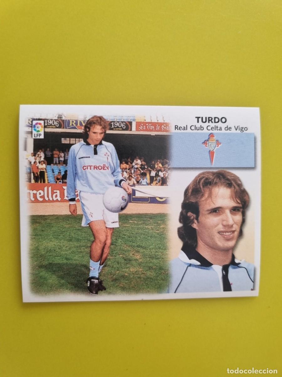 Cromos de f&uacute;tbol: LIGA ESTE 99 00 1999 2000 NUNCA PEGADO SIN PEGAR COLOCA TURDO CELTA DE VIGO AR1026