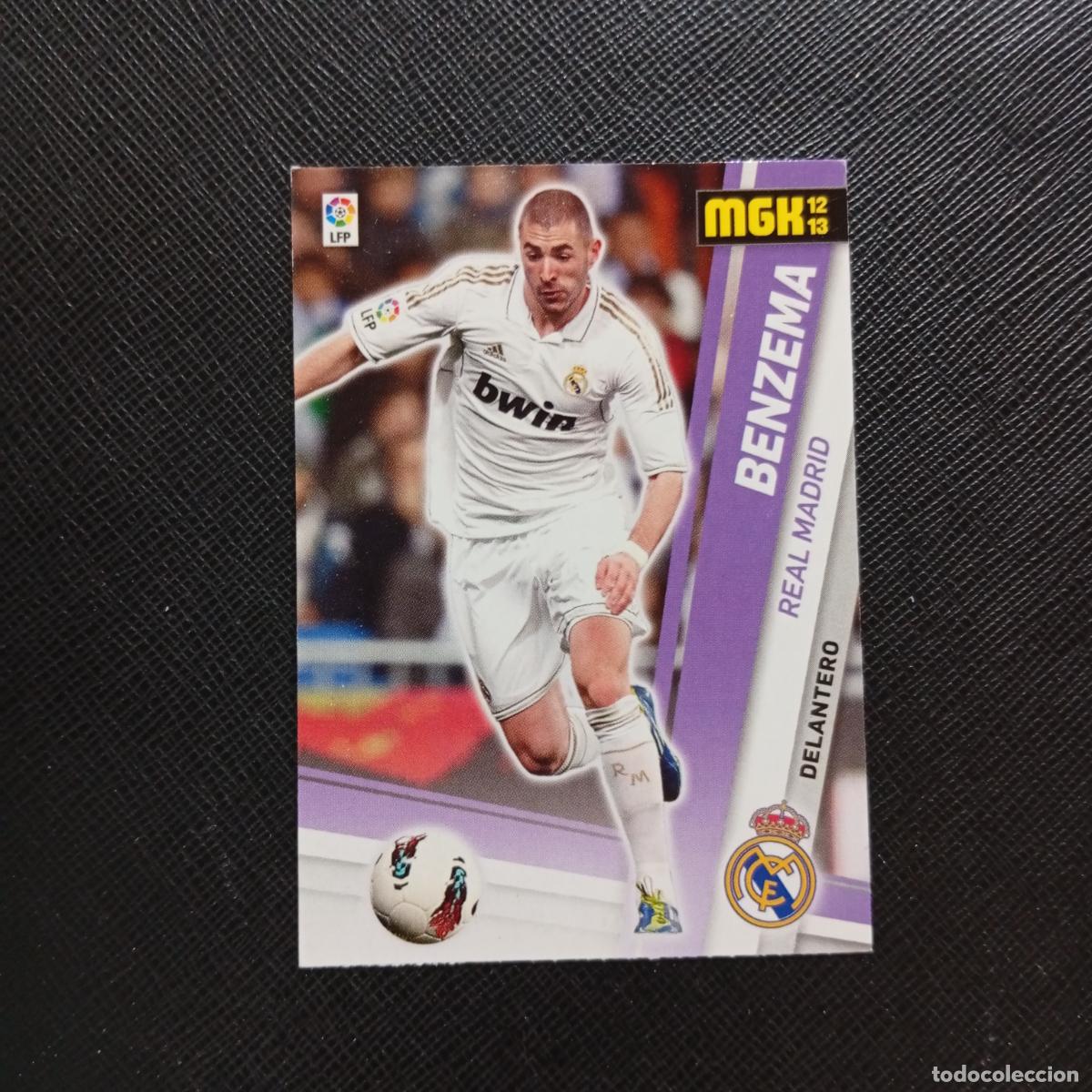 Cromos de f&uacute;tbol: 198 BENZEMA REAL MADRID MEGACRACKS 2012 2013 CROMO 12 13 FUTBOL LIGA - A201 PG60 B