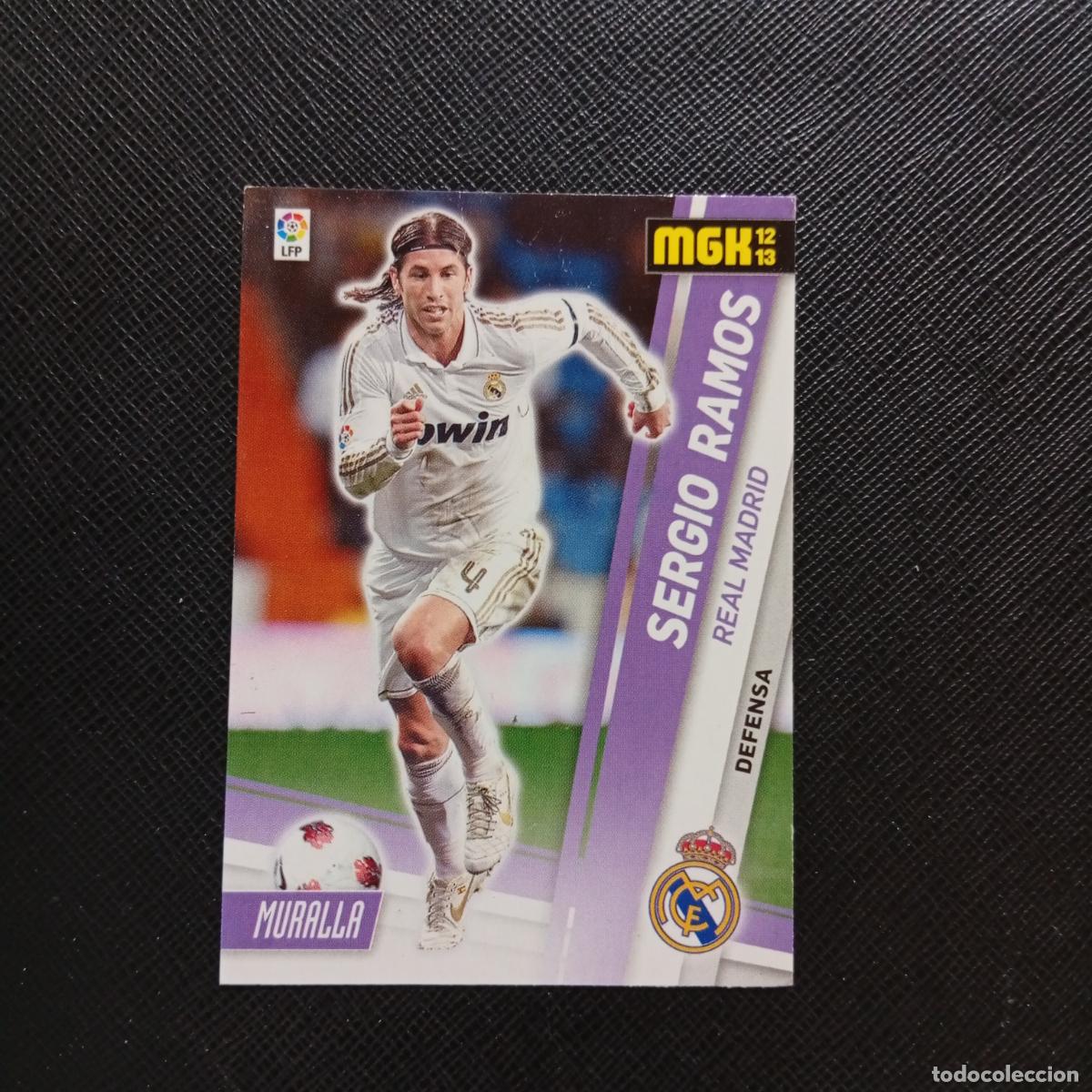 Cromos de f&uacute;tbol: 185 SERGIO RAMOS REAL MADRID MEGACRACKS 2012 2013 CROMO 12 13 FUTBOL LIGA - A201 PG60