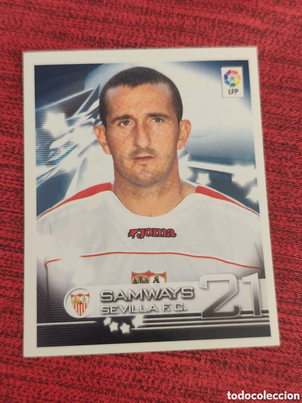 Cromos de f&uacute;tbol: 311 SAMWAYS SEVILLA SUPERLIGA DE ESTRELLAS 2002 2003