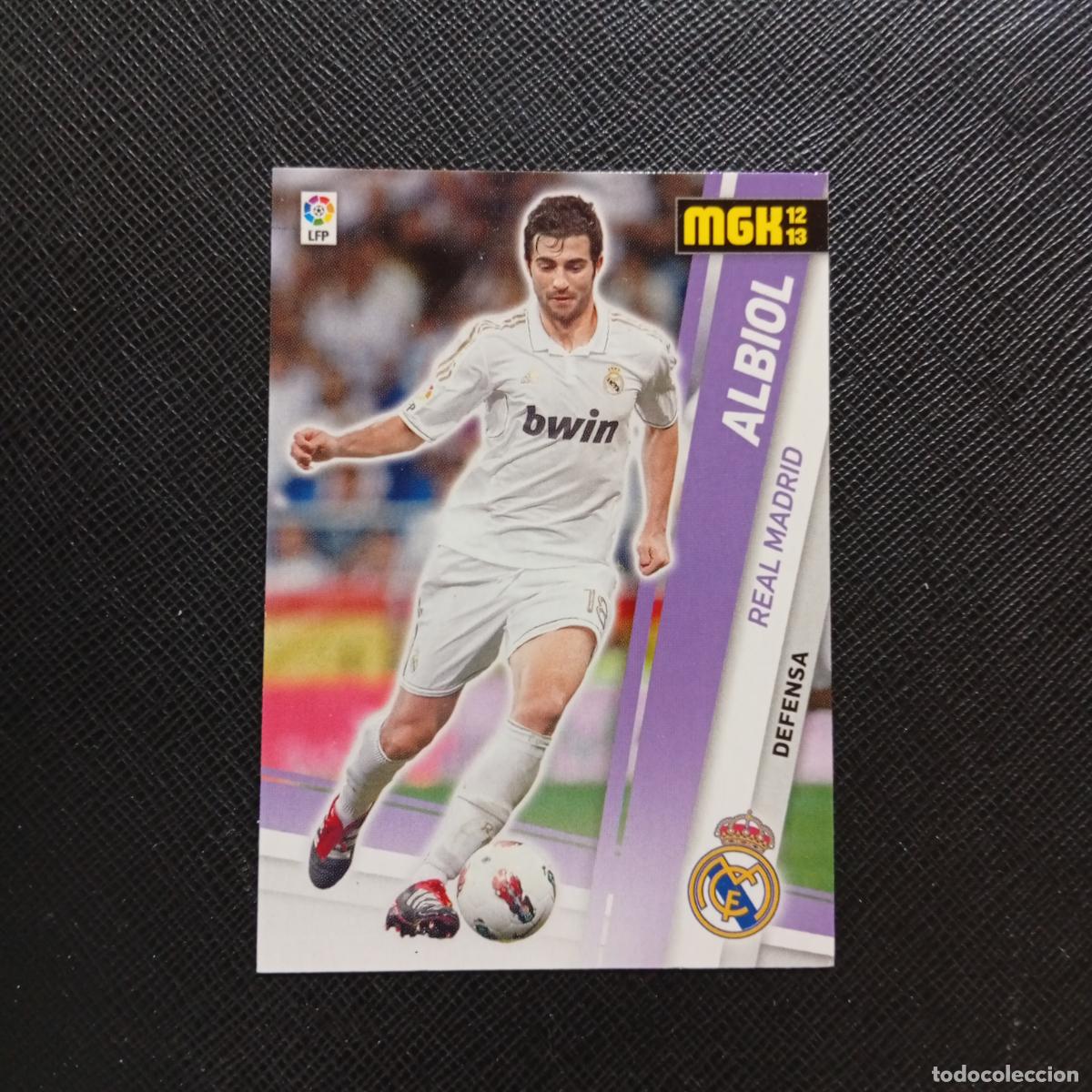Cromos de f&uacute;tbol: 186 ALBIOL REAL MADRID MEGACRACKS 2012 2013 CROMO 12 13 FUTBOL LIGA - A201 PG61