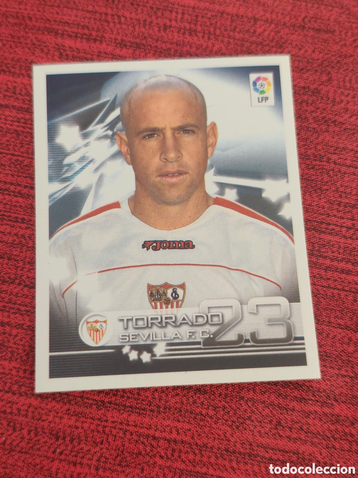 Cromos de f&uacute;tbol: 312 TORRADO SEVILLA SUPERLIGA DE ESTRELLAS 2002 2003