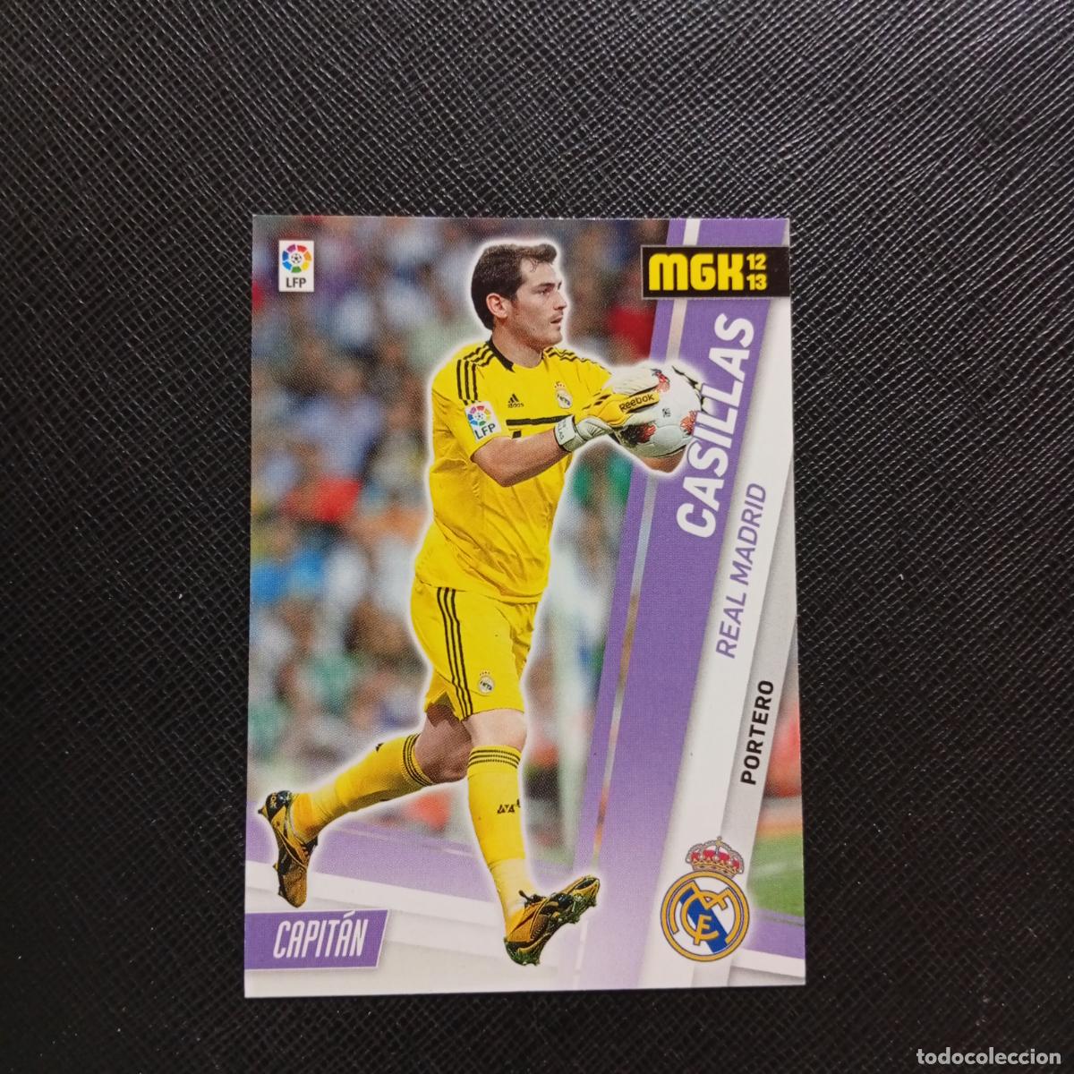 Cromos de f&uacute;tbol: 182 IKER CASILLAS REAL MADRID MEGACRACKS 2012 2013 CROMO 12 13 FUTBOL LIGA - A201 PG62