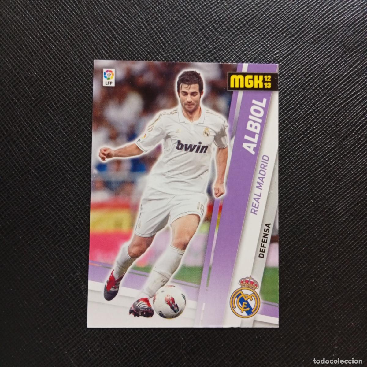 Cromos de f&uacute;tbol: 186 ALBIOL REAL MADRID MEGACRACKS 2012 2013 CROMO 12 13 FUTBOL LIGA - A201 PG69