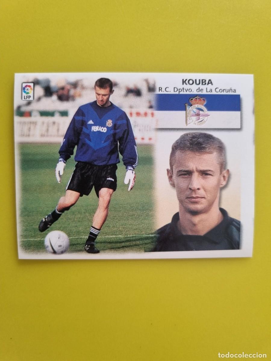 Cromos de f&uacute;tbol: LIGA ESTE 99 00 1999 2000 NUNCA PEGADO SIN PEGAR KOUBA DEPORTIVO LA CORU&Ntilde;A AR1026
