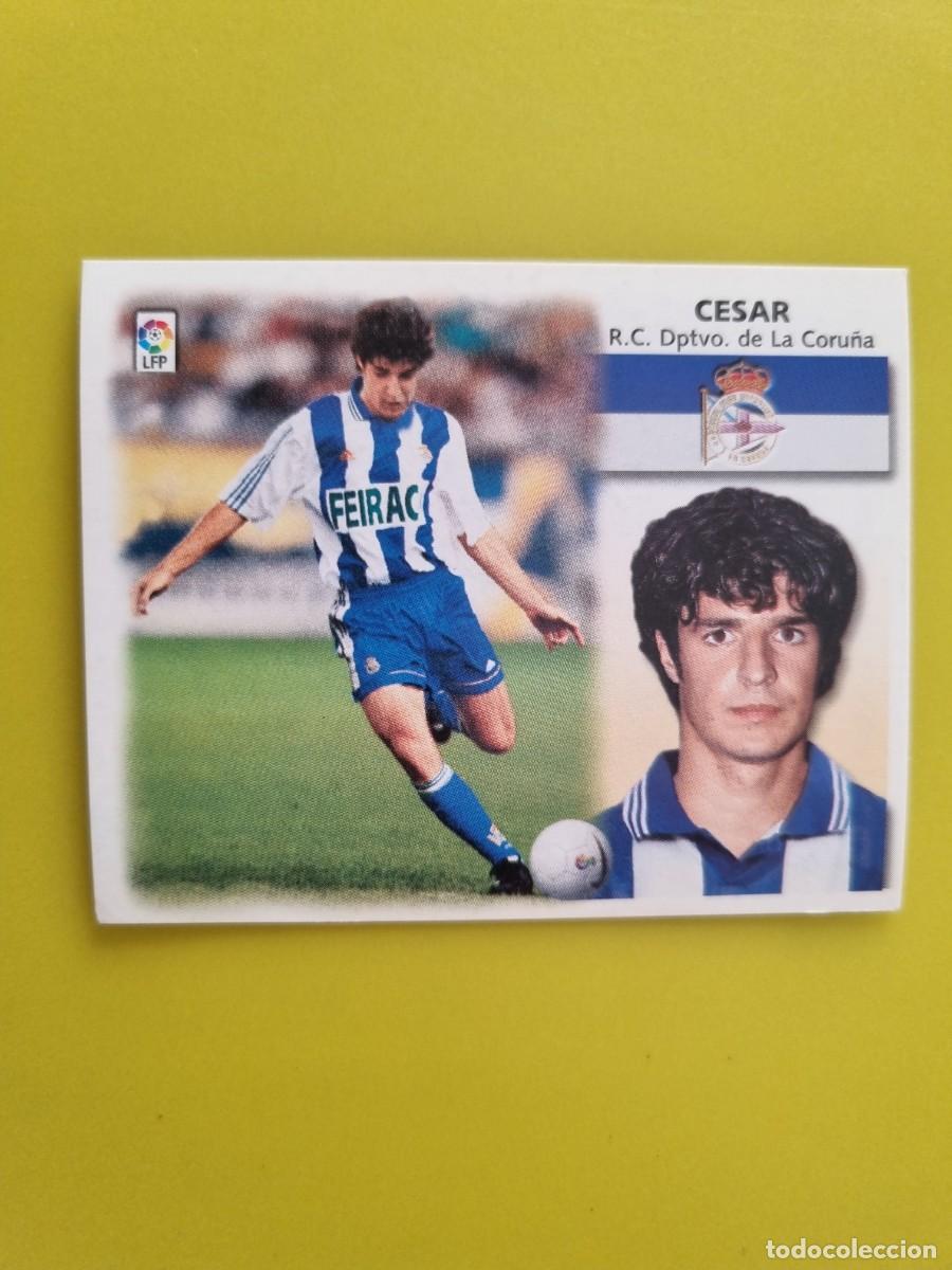 Fu&szlig;ball-Sticker: LIGA ESTE 99 00 1999 2000 NUNCA PEGADO SIN PEGAR COLOCA CESAR DEPORTIVO LA CORU&Ntilde;A AR1026