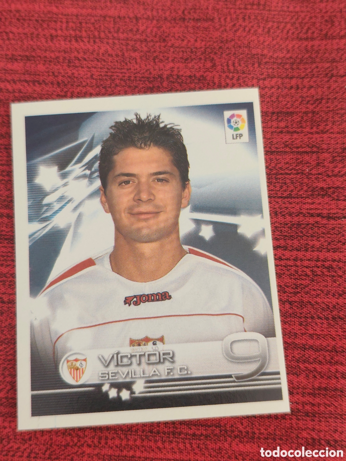 Fu&szlig;ball-Sticker: 316 V&Iacute;CTOR SEVILLA SUPERLIGA DE ESTRELLAS 2002 2003