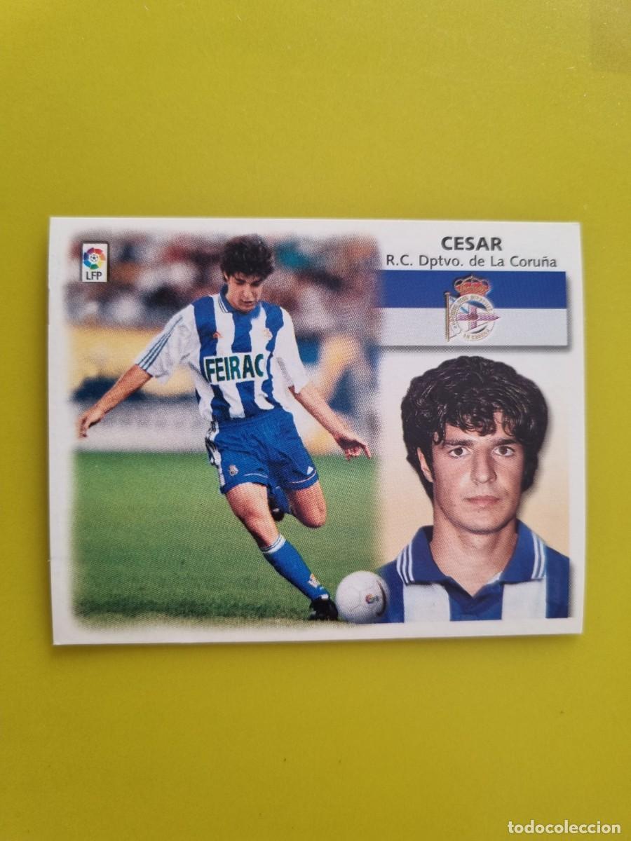 Fu&szlig;ball-Sticker: LIGA ESTE 99 00 1999 2000 NUNCA PEGADO SIN PEGAR COLOCA CESAR DEPORTIVO LA CORU&Ntilde;A AR1026