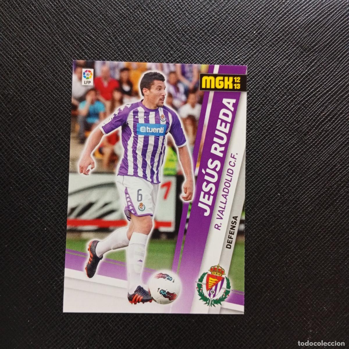 Fu&szlig;ball-Sticker: 328 JESUS RUEDA VALLADOLID MEGACRACKS 2012 2013 CROMO 12 13 FUTBOL LIGA - A201 PG73