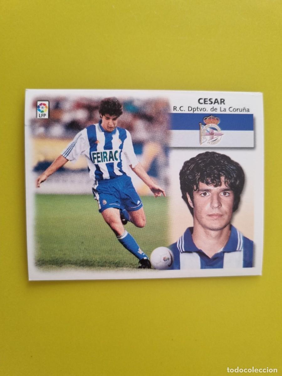Fu&szlig;ball-Sticker: LIGA ESTE 99 00 1999 2000 NUNCA PEGADO SIN PEGAR COLOCA CESAR DEPORTIVO LA CORU&Ntilde;A AR1026