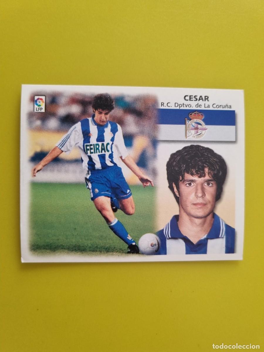 Fu&szlig;ball-Sticker: LIGA ESTE 99 00 1999 2000 NUNCA PEGADO SIN PEGAR COLOCA CESAR DEPORTIVO LA CORU&Ntilde;A AR1026