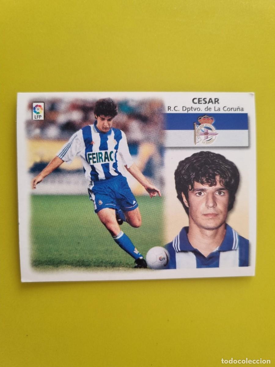 Fu&szlig;ball-Sticker: LIGA ESTE 99 00 1999 2000 NUNCA PEGADO SIN PEGAR COLOCA CESAR DEPORTIVO LA CORU&Ntilde;A AR1026