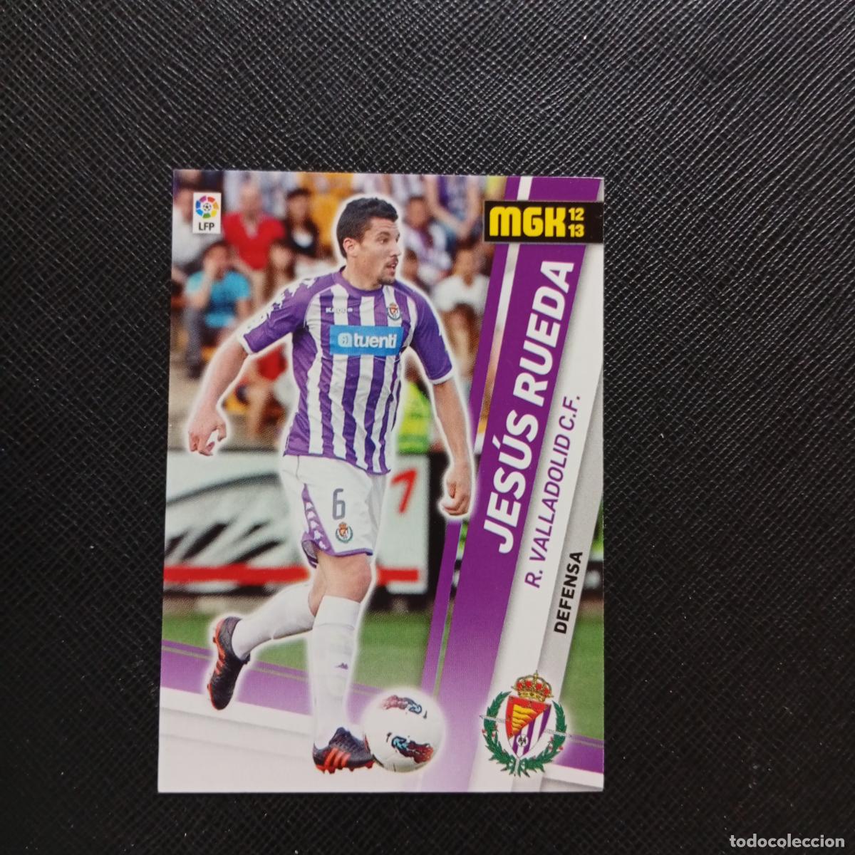 Fu&szlig;ball-Sticker: 328 JESUS RUEDA VALLADOLID MEGACRACKS 2012 2013 CROMO 12 13 FUTBOL LIGA - A201 PG74
