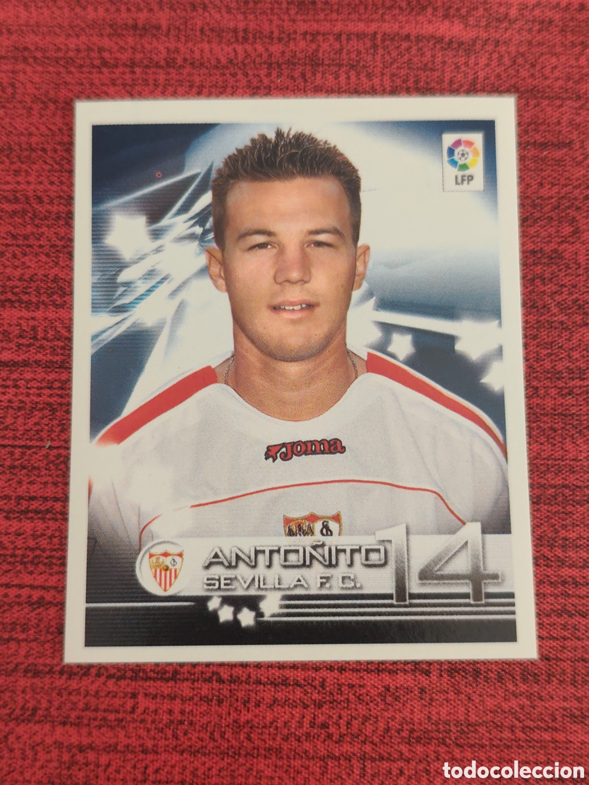 Fu&szlig;ball-Sticker: 318 ANTO&Ntilde;ITO SEVILLA SUPERLIGA DE ESTRELLAS 2002 2003