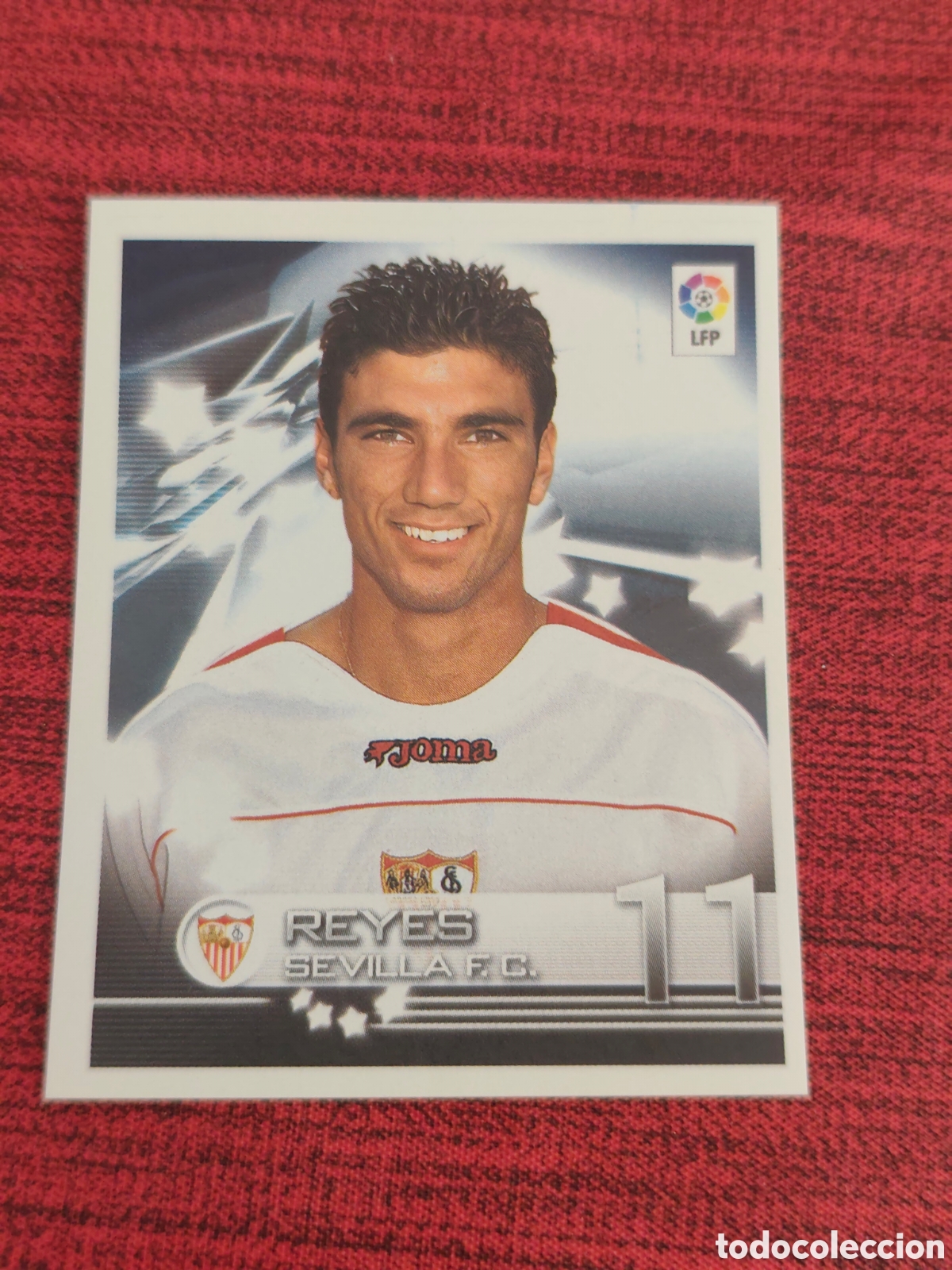 Cromos de f&uacute;tbol: 317 REYES SEVILLA SUPERLIGA DE ESTRELLAS 2002 2003