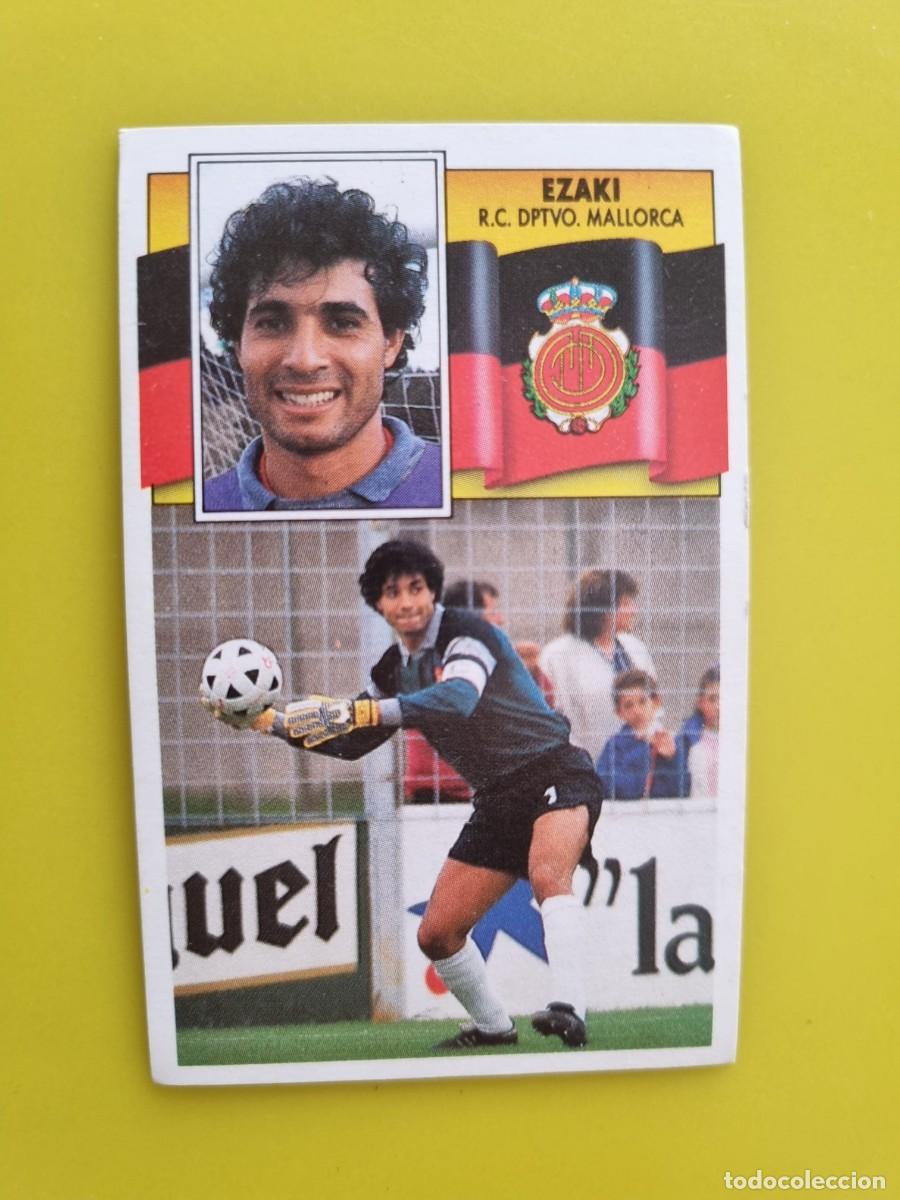Cromos de f&uacute;tbol: LIGA ESTE 90 91 1990 1991 NUNCA PEGADO SIN PEGAR EZAKI RCD MALLORCA AR1026