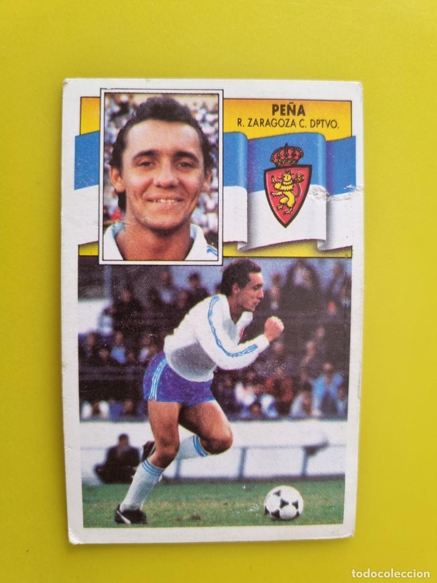 Cromos de f&uacute;tbol: LIGA ESTE 90 91 1990 1991 NUNCA PEGADO SIN PEGAR PE&Ntilde;A REAL ZARAGOZA AR1026
