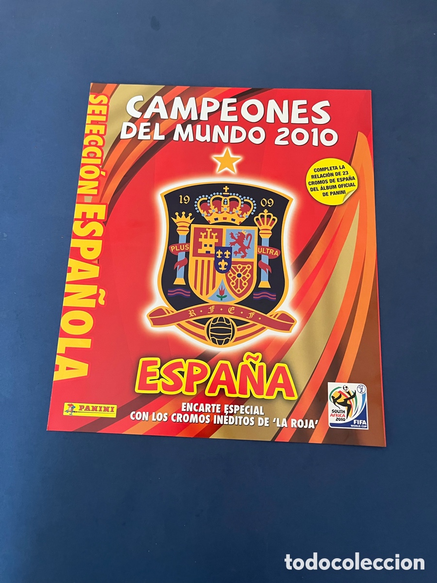 Cromos de f&uacute;tbol: Panini Mundial Sud&aacute;frica 2010 Set Espa&ntilde;a .