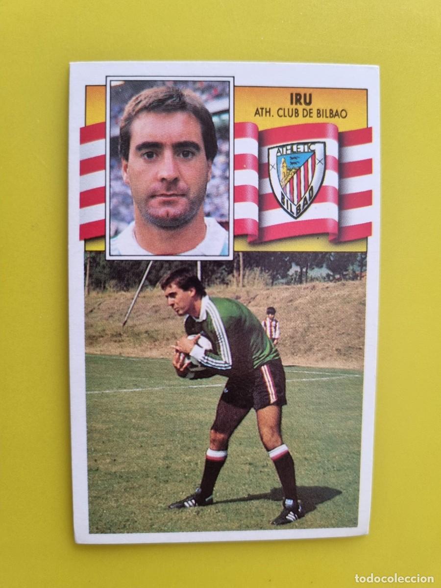 Cromos de f&uacute;tbol: LIGA ESTE 90 91 1990 1991 NUNCA PEGADO SIN PEGAR IRU ATH BILBAO AR1026