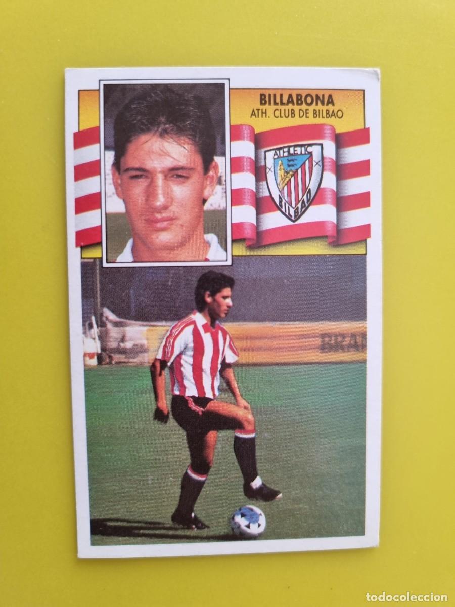 Cromos de f&uacute;tbol: LIGA ESTE 90 91 1990 1991 NUNCA PEGADO SIN PEGAR FICHAJE 1 BILLABONA ATH BILBAO AR1026