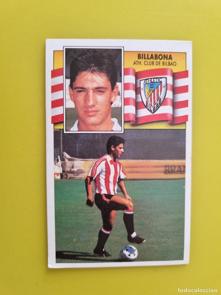 Cromos de f&uacute;tbol: LIGA ESTE 90 91 1990 1991 NUNCA PEGADO SIN PEGAR FICHAJE 1 BILLABONA ATH BILBAO AR1026