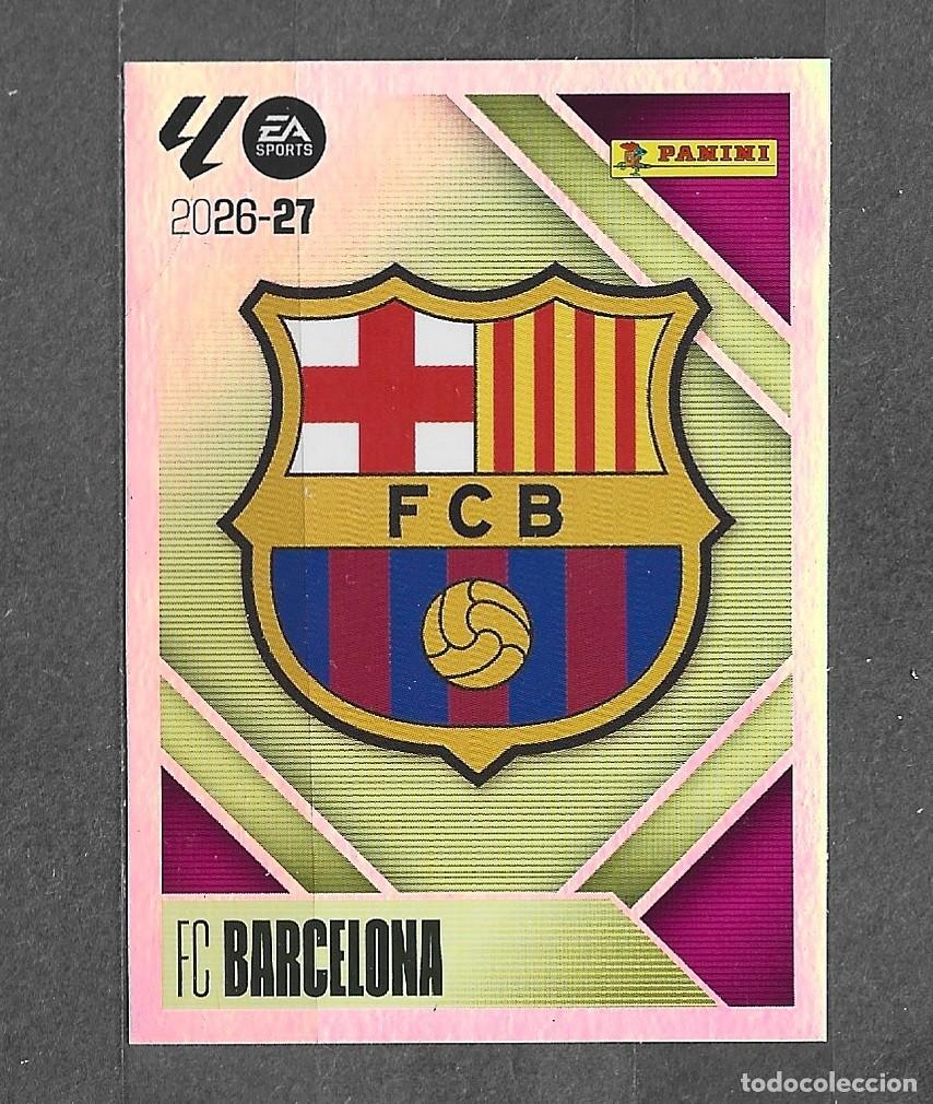 Cromos de f&uacute;tbol: Liga este 26/27 - Escudo - N&deg; 1 - FC Barcelona