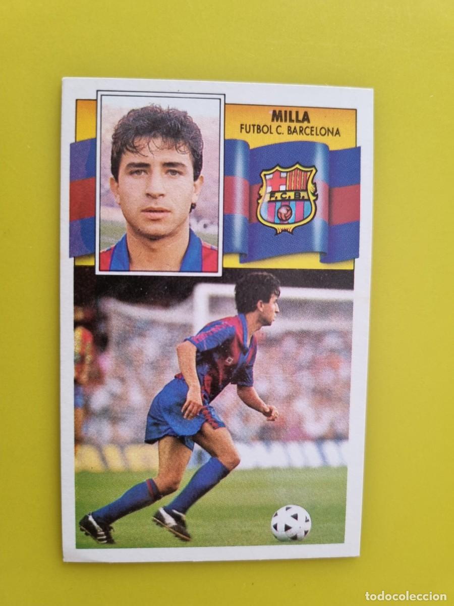 Fu&szlig;ball-Sticker: LIGA ESTE 90 91 1990 1991 NUNCA PEGADO SIN PEGAR MILLA FC BARCELONA AR1026