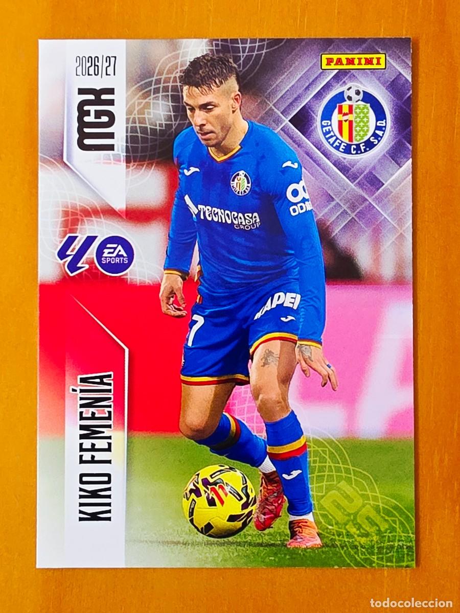 Cromos de f&uacute;tbol: 184 Kiko Femen&iacute;a, Getafe CF, Panini Megacracks MGK 2026 2027 26 27