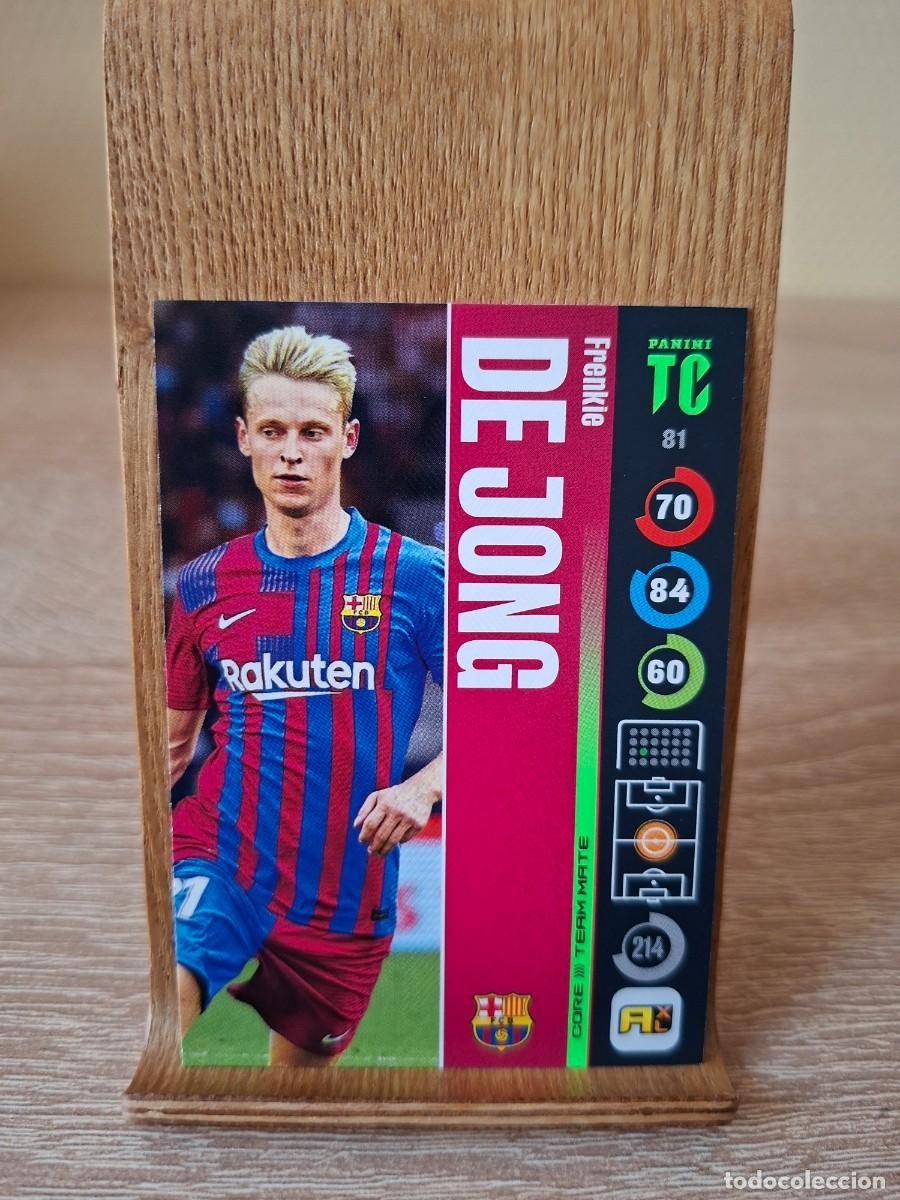 Cromos de f&uacute;tbol: De Jong #81 Barcelona Top Class 2022 Adrenalyn XL Team Mate