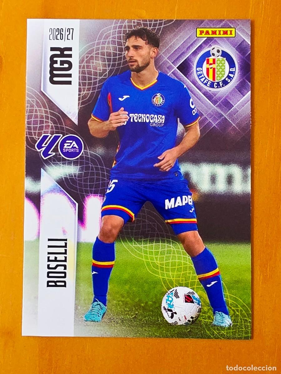 Cromos de f&uacute;tbol: 186 Boselli, Getafe CF, Panini Megacracks MGK 2026 2027 26 27